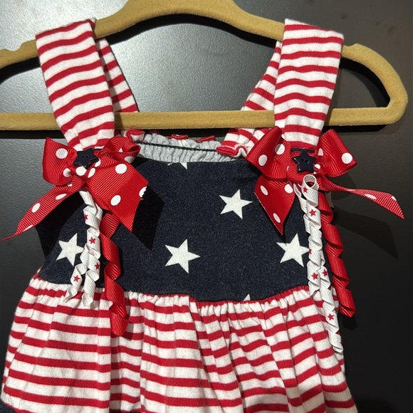 Girls size 12 mths | America dress | Fourth of July - Picture 2 of 3